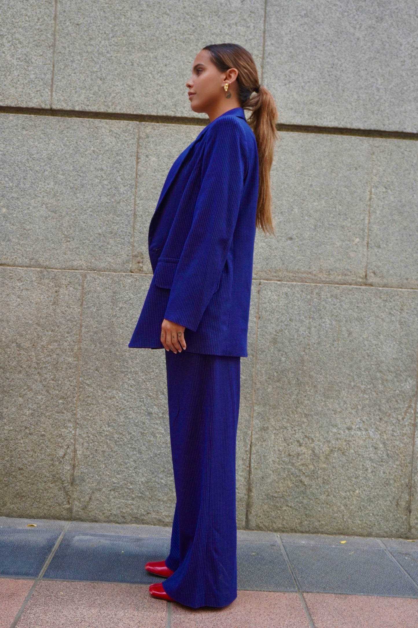 (PRE-ORDER) Pantalón Azul Eléctrico