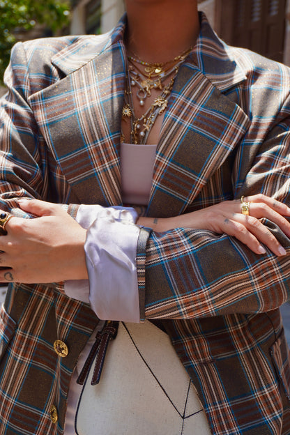 (PRE-ORDER) Blazer Cuadros grandes