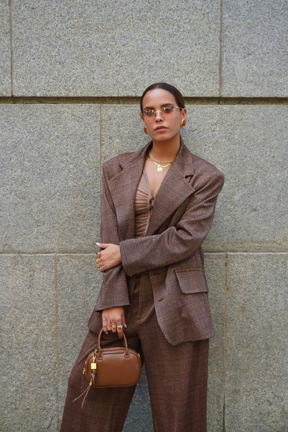 (PRE-ORDER) Marrón Cuadros