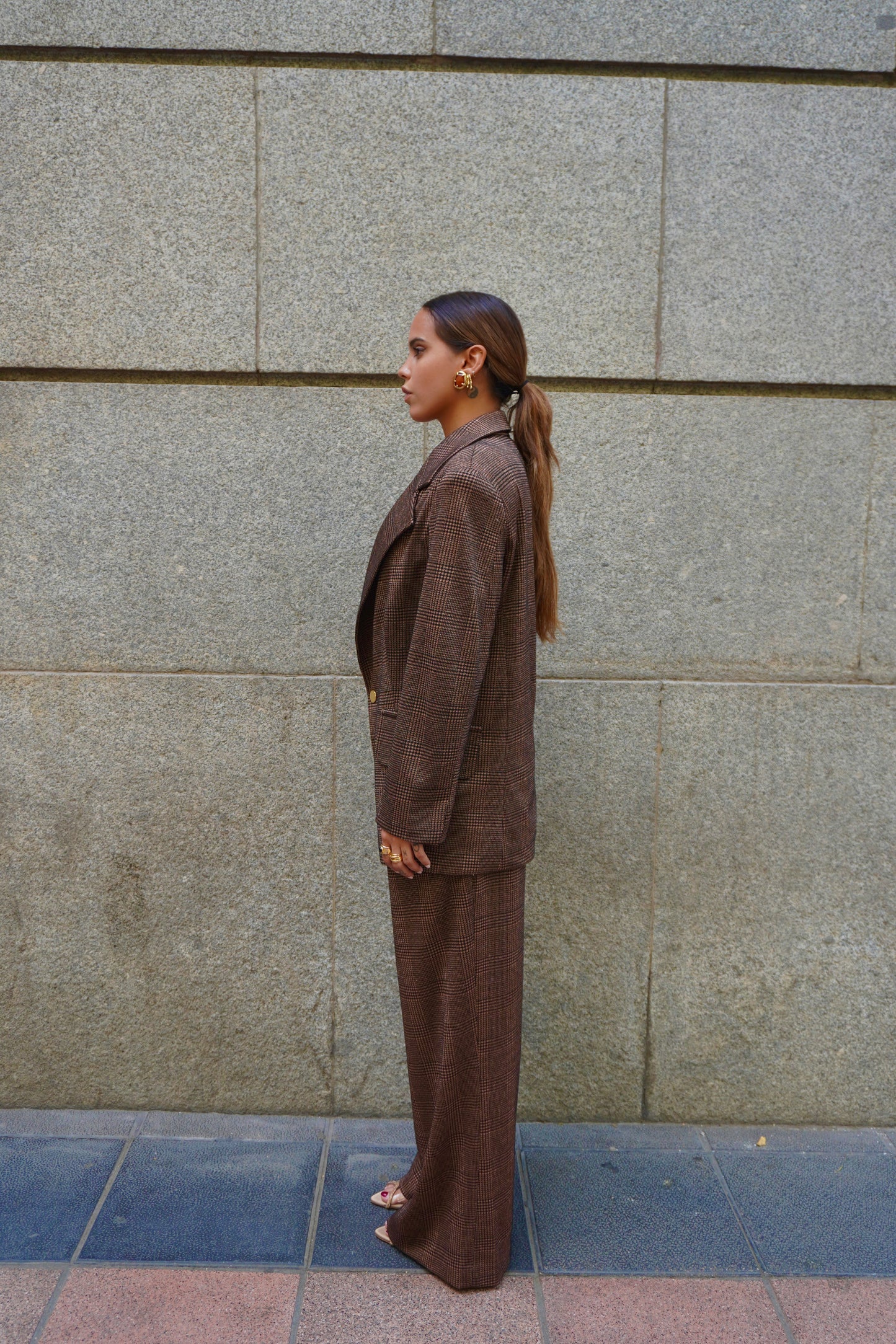 (PRE-ORDER) Marrón Cuadros