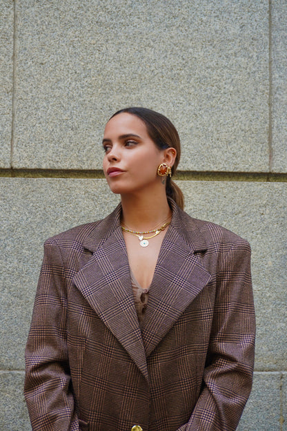 (PRE-ORDER) Marrón Cuadros