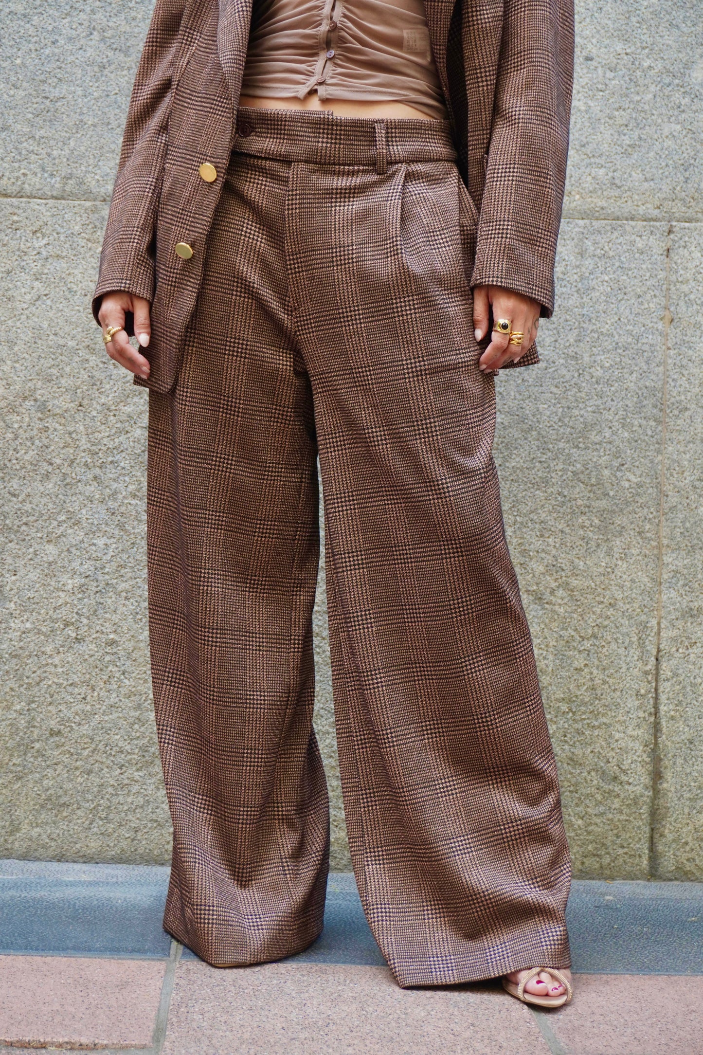 (PRE-ORDER) Marrón Cuadros